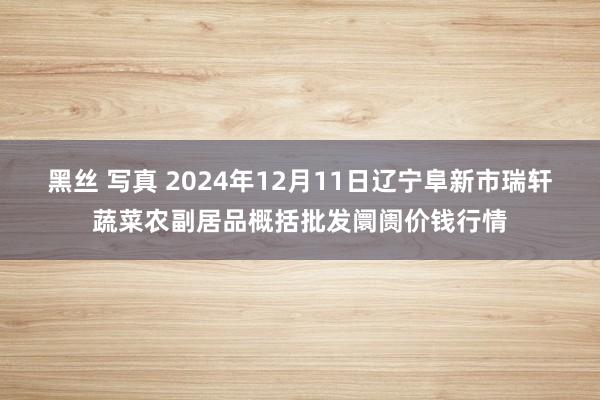 黑丝 写真 2024年12月11日辽宁阜新市瑞轩蔬菜农副居品概括批发阛阓价钱行情