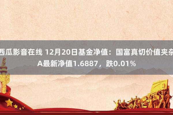 西瓜影音在线 12月20日基金净值：国富真切价值夹杂A最新净值1.6887，跌0.01%
