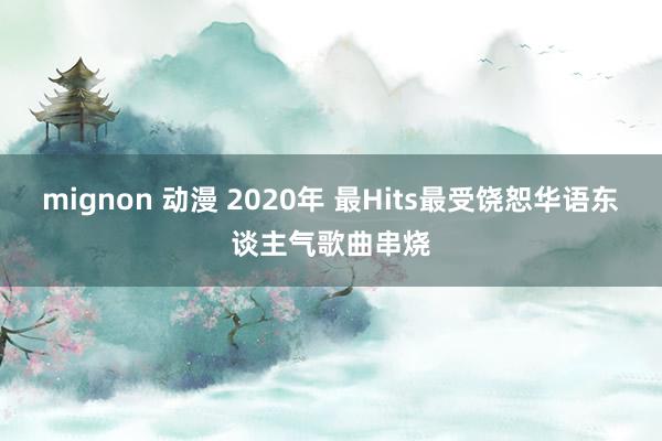 mignon 动漫 2020年 最Hits最受饶恕华语东谈主气歌曲串烧