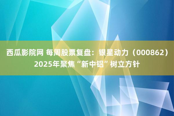 西瓜影院网 每周股票复盘：银星动力（000862）2025年聚焦“新中铝”树立方针